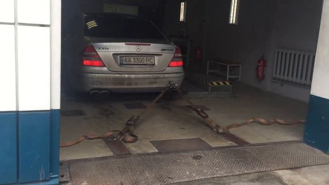 Замер w211 на Sprintech