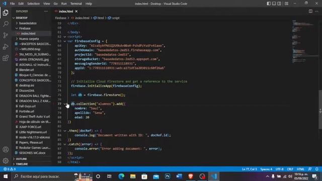Instalación de Firebase para Linux y Windows смотреть онлайн