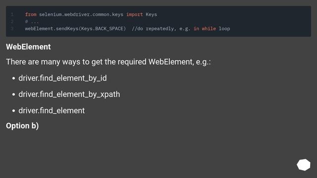 Clear text from textarea with selenium смотреть онлайн