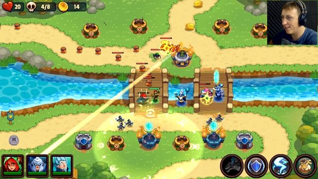 МОСТЫ БЛИЗНЕЦЫ ● Realm Defense ● Прохождение #15 [Игры на андроид] смотреть онлайн