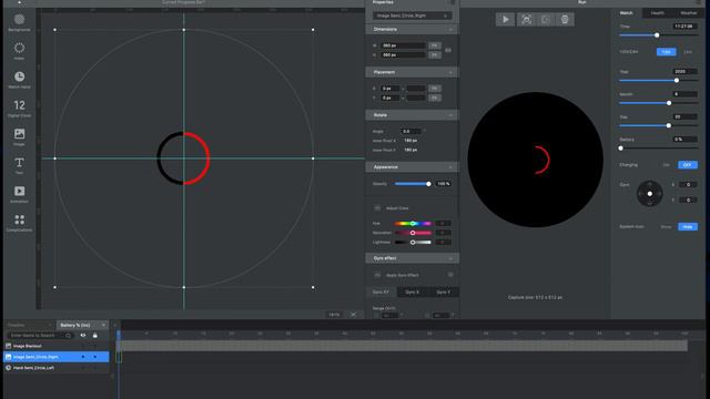 Galaxy Watch Studio - Tutorial - Curved Progress Bar смотреть онлайн