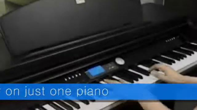 DYNATONE DIGITAL PIANO [DPR-2200] Layer & Split.wmv смотреть онлайн