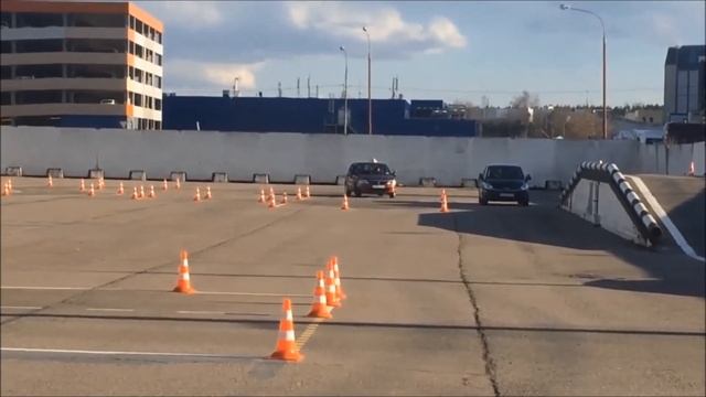 Экзаменационная площадка ГАИ Строгино смотреть онлайн