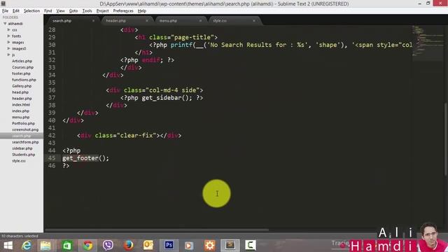57 WordPress Search Page Menu Footer смотреть онлайн