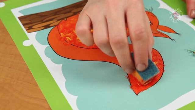 Раскрашивание, Лепка, Аппликация 3+. Портрет Белочки. смотреть онлайн