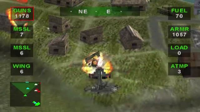Nuclear Strike [PS1] - Gameplay y Review смотреть онлайн