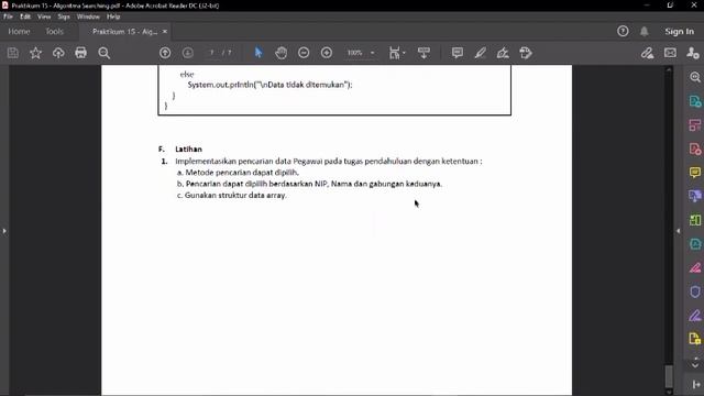 ALGORITMA SEARCHING (JAVA) смотреть онлайн