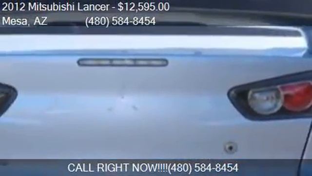 2012 Mitsubishi Lancer GT 2.4L i4 for sale in Mesa, AZ 85210 смотреть онлайн