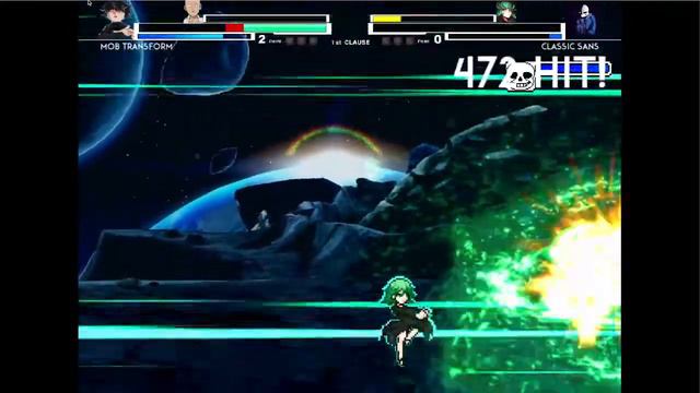 Mob & Saitama VS Sans V2 & Tatsumaki in Jump Force Mugen смотреть онлайн
