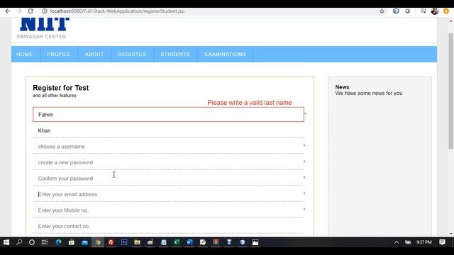 JSP Tutorial: Full Stack Web Application Development using JSP (AJAX) (MySqli). Video [Part 13] смотреть онлайн