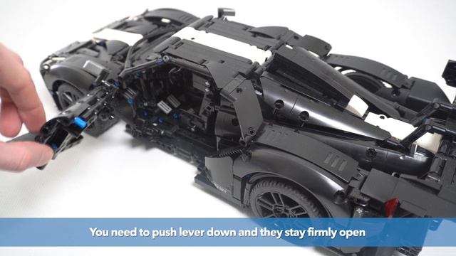 FORD GT MK2 2020 Heritage Edition 1:10 Scale LEGO TECHNIC MOC смотреть онлайн
