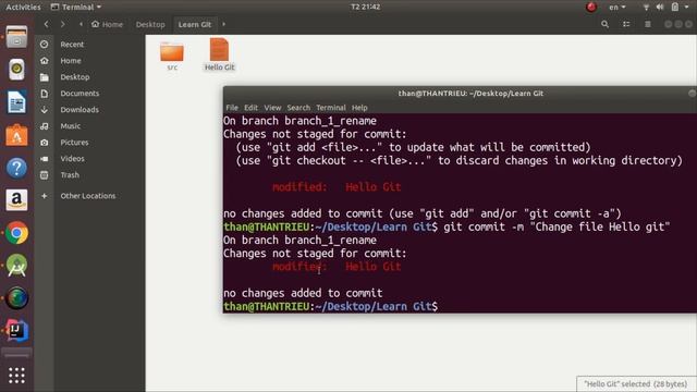Git - 12: Lệnh git commit смотреть онлайн