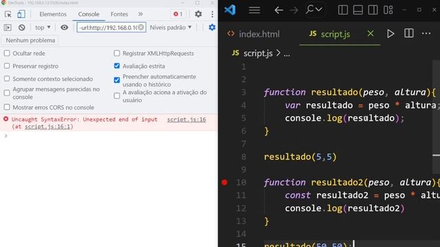 FUNÇÕES | JAVASCRIPT PT-13 смотреть онлайн
