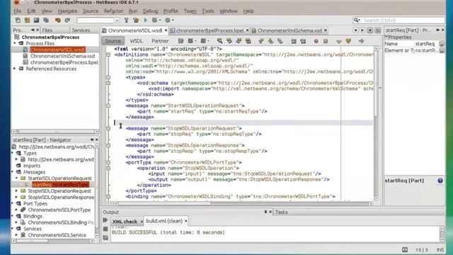 BPEL32: Using correlation for asynchronous processes / Step 2: Creating the WSDL definition смотреть онлайн