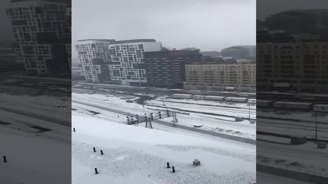 Зима в Канаде 2021 Снег в #Торонто | #Winter in #Canada Snow in #Toronto #зима #канада #климат смотреть онлайн