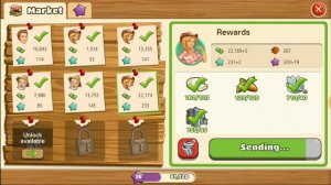 Игра "Большая ферма". "Big Farm game.