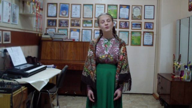 Россия, Воронежская область, пгт Подгоренский, Саранчина Дарина, вокальная студия "Созвездие". смотреть онлайн