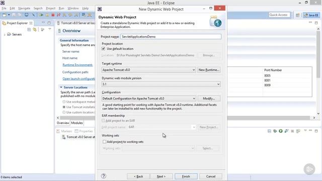 8-Creating a Basic Servlet - Hello World смотреть онлайн