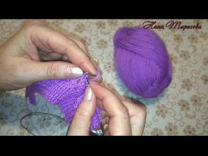 Штанишки для куклы. Вязанные спицами штанишки.