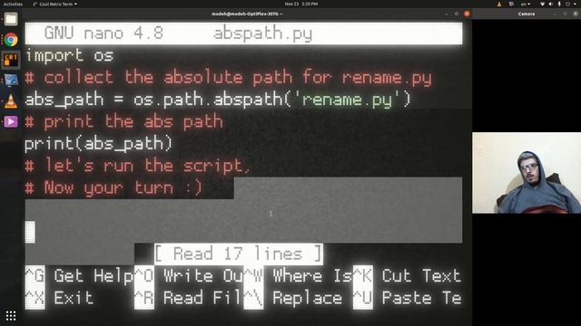 Python absolute path смотреть онлайн