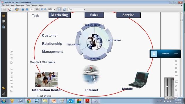 SAP CRM Functional Training Demo - SAP CRM Introduction Part1 смотреть онлайн