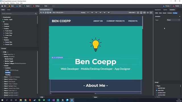 How to use Bootstrap Studio - The Animation Tap - Ben Coepp смотреть онлайн