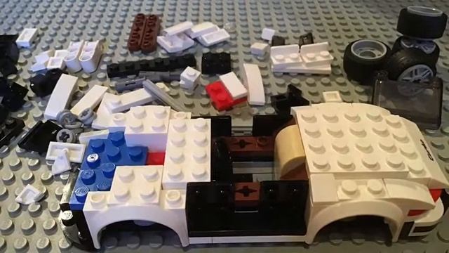 Lego Porsche 911 Turbo 3.0 stop Motion смотреть онлайн