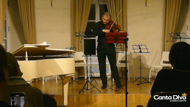 F. Schubert. "Impromptu" in G major for viola and piano смотреть онлайн