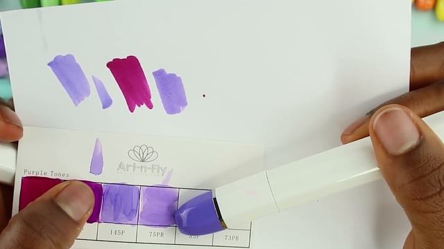 The ART-N-FLY BRUSH MARKERS ◎ Cheap alcohol markers & Fine-liners смотреть онлайн