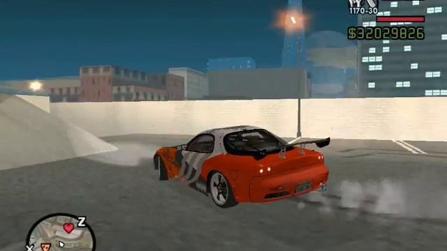 Gta sa Mazda RX-7 WeaponWar смотреть онлайн