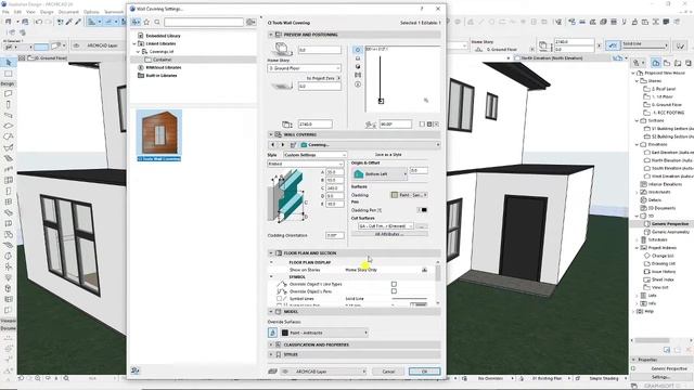 ArchiCAD Best Wall Covering and Roof Claddings Settings | CI Tools смотреть онлайн