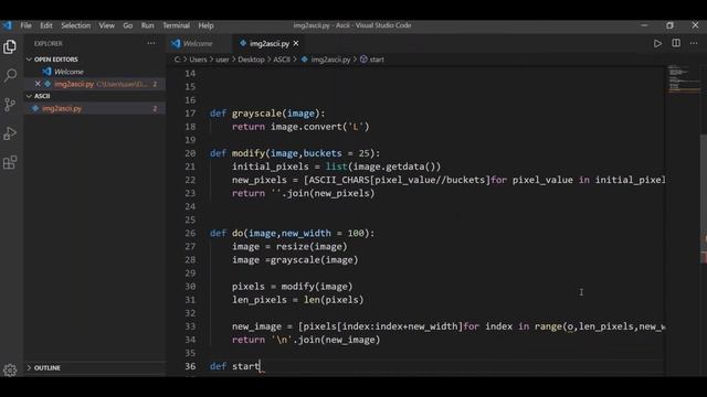 Doraemon Image into ASCII art with Python. смотреть онлайн