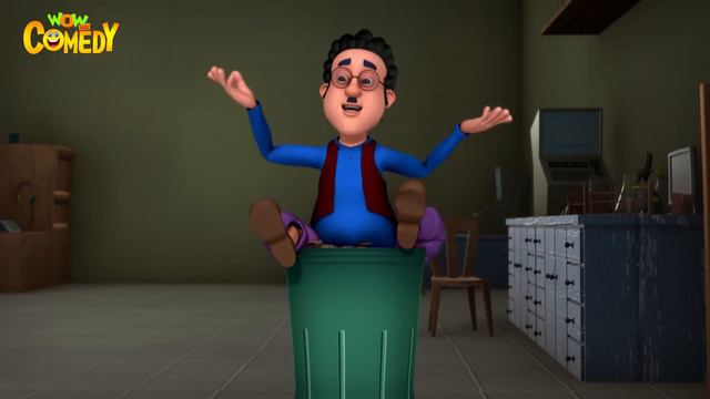 Motu Patlu को मिला Robot Hand! | Motu Patlu | Comedy Express | Wow Kidz Comedy | #spot