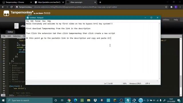 KRNL Key Bypass (WORKING DECEMBER 2020) смотреть онлайн