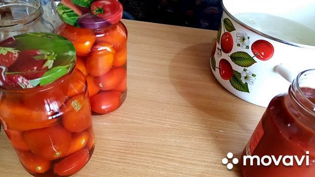 ?Помидоры в томатной заливке, без уксуса и стерилизации ?@19marina65 смотреть онлайн