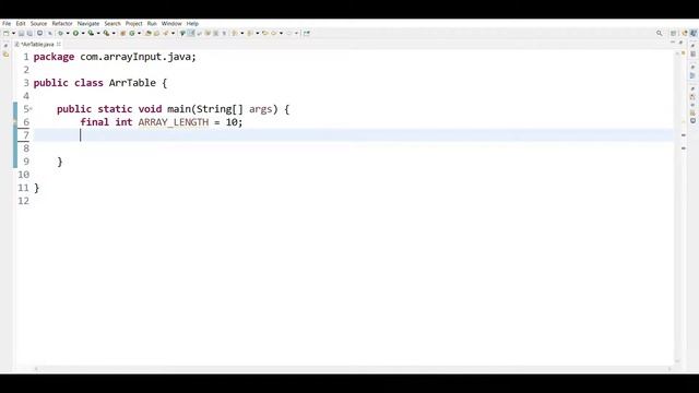 Creating 2's Table by using Array in java смотреть онлайн