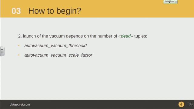 Alexey Lesovsky: Let's pull the plug on the autovacuum -- PGCon 2018 смотреть онлайн