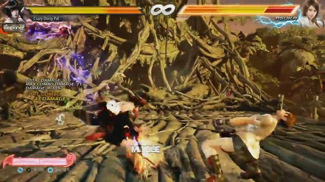 Tekken 7 CrazyDopngpal Eliza Combo смотреть онлайн