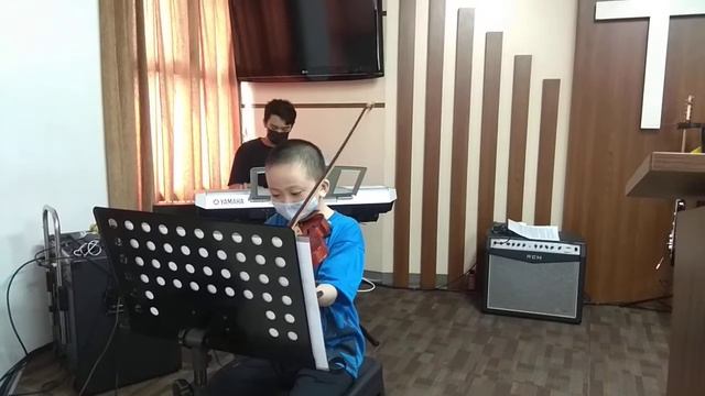 Jojo Exercise Violin - Hari Merdeka At JKI Shema Part 1