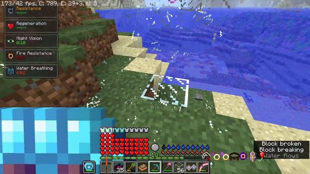Minecraft: RLcraft - Capturing a "mermaid" смотреть онлайн