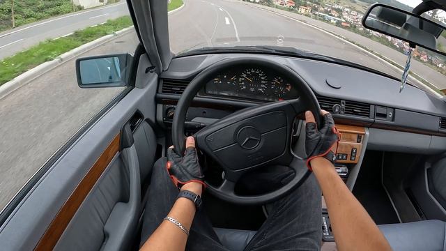 Mercedes-Benz CE-class W124 | E 300 180 HP | POV TEST DRIVE смотреть онлайн