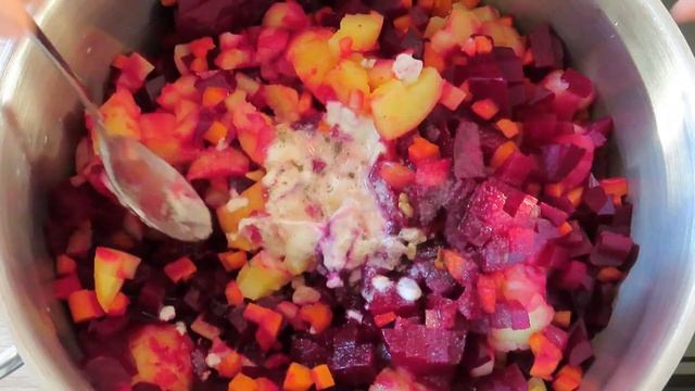 Салат со свёклой, лапчатка белая для щитовидной железы // Влог смотреть онлайн