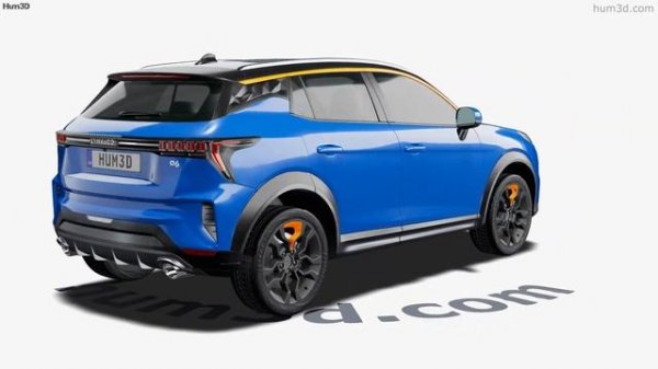 Lynk & Co 06 2021 3D model by Hum3D.com