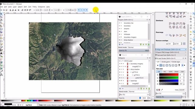 Symbolize QGIS map layers with Inkscape смотреть онлайн