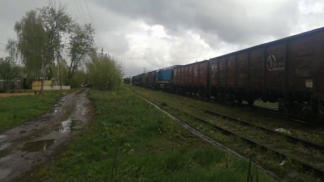 Фильм маневры на Ивановском ППЖТ2 ТГМ6В 0061. смотреть онлайн