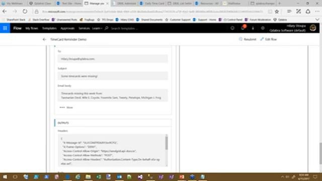 Microsoft Flow - Part 3: Timecard Reminder: Qdabra Webinar 06/15/2017 смотреть онлайн