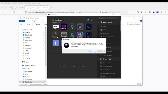OBS Studio Elgato Stream Deck Plugin Fehler nach Update auf OBS Studio Patch 28 - So löst Du es! смотреть онлайн