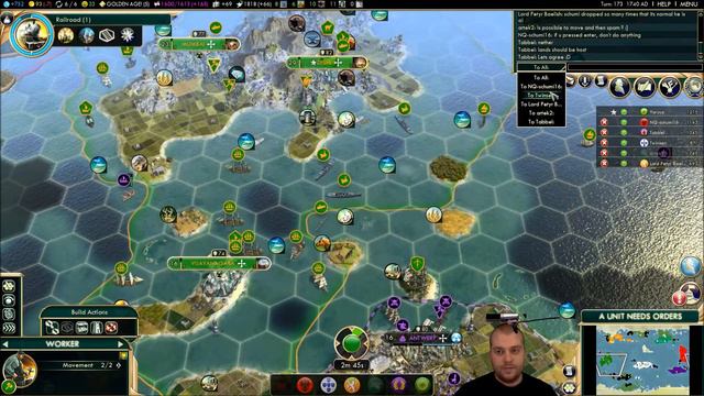 MP 056 Part 9/12:India (Civilization V Brave New World 6 Player Free For All) Gameplay/Commentary смотреть онлайн