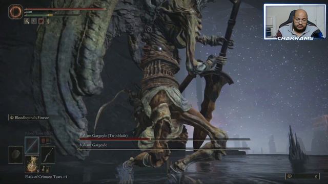Elden Ring - Valiant Gargoyles Boss Fight [ Melee Build ] смотреть онлайн