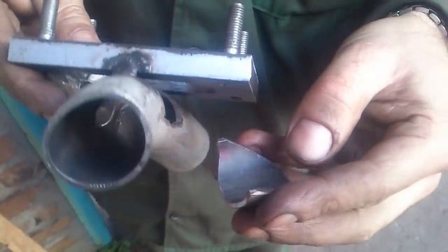 Самодельный коллектор под один карбюратор на ДНЕПР смотреть онлайн